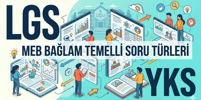 MEB Bağlam Temelli Soru Türleri Nedir? LGS YKS Yeni Nesil Soru Tipleri