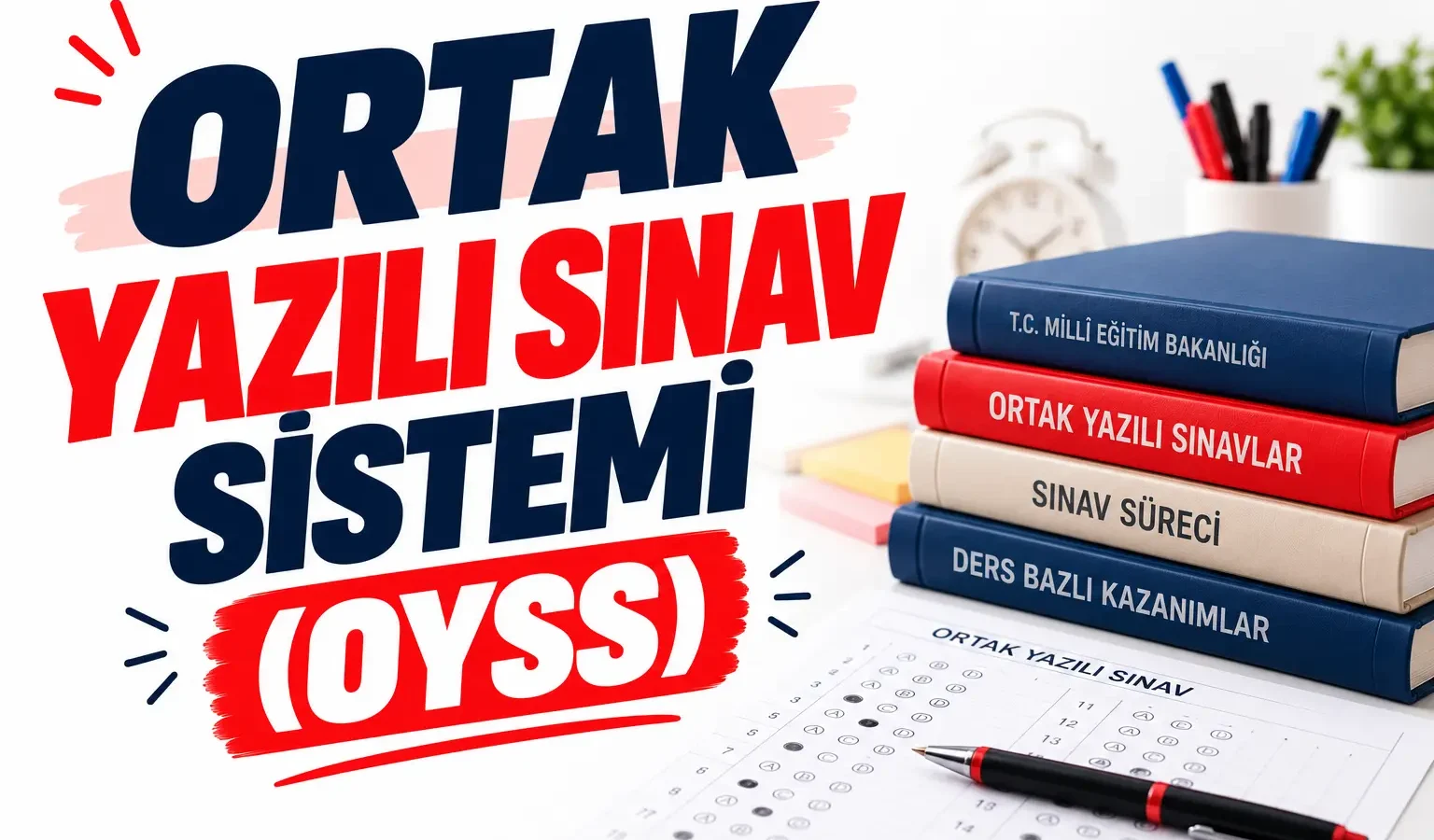 Ortak Yazılı Sınav Sistemi (OYSS) Öğrenci, Öğretmen ve Veli Rehberi