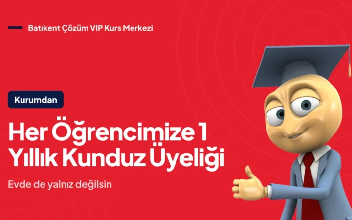Her Öğrencimize 1 Yıllık Kunduz Üyeliği Hediye: Evde de Yalnız Değilsiniz